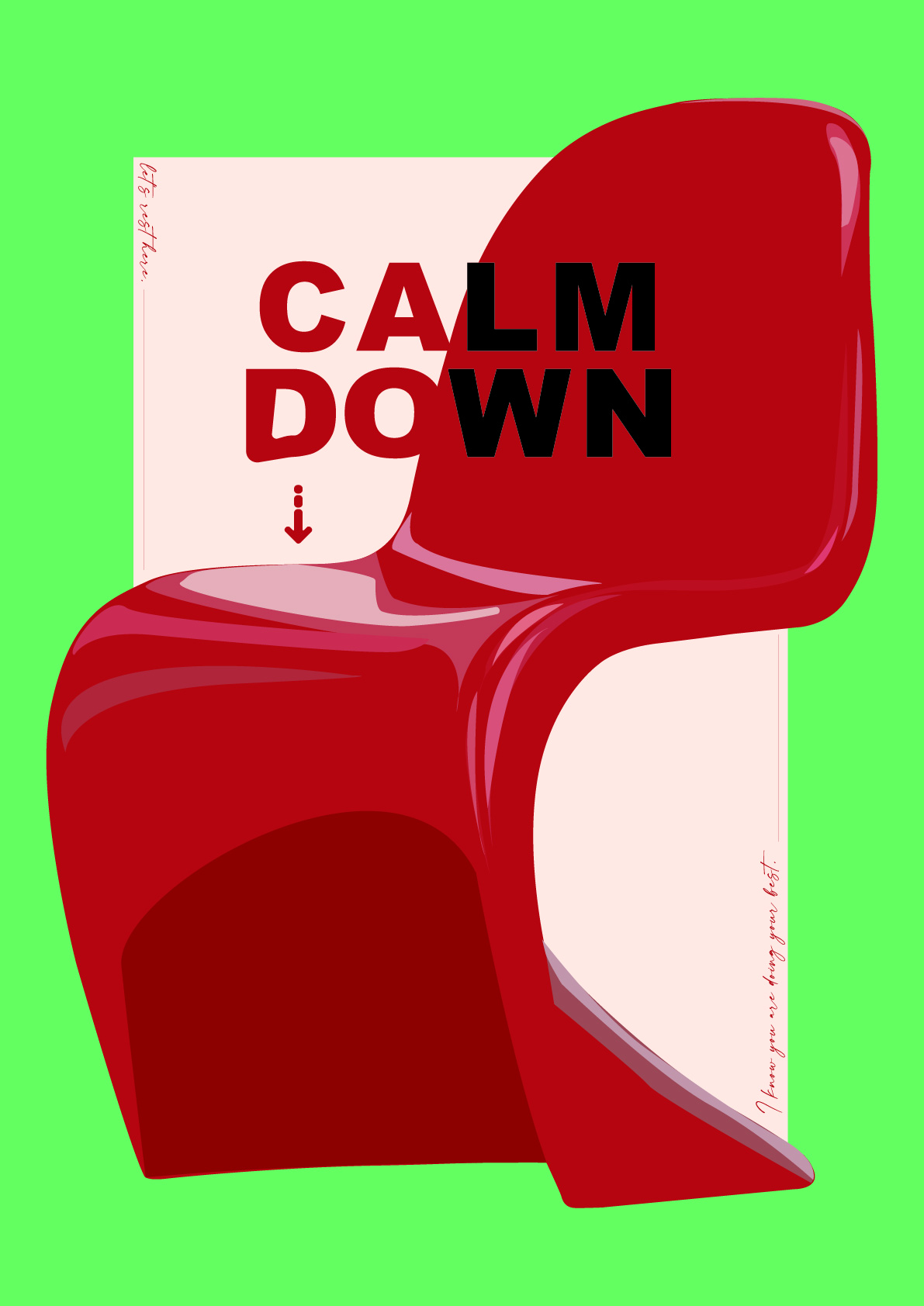 nada-blanco,poster,Art,interior,calm_down